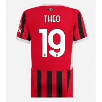 AC Milan Theo Hernandez #19 Hjemmebanetrøje Dame 2024-25 Kortærmet